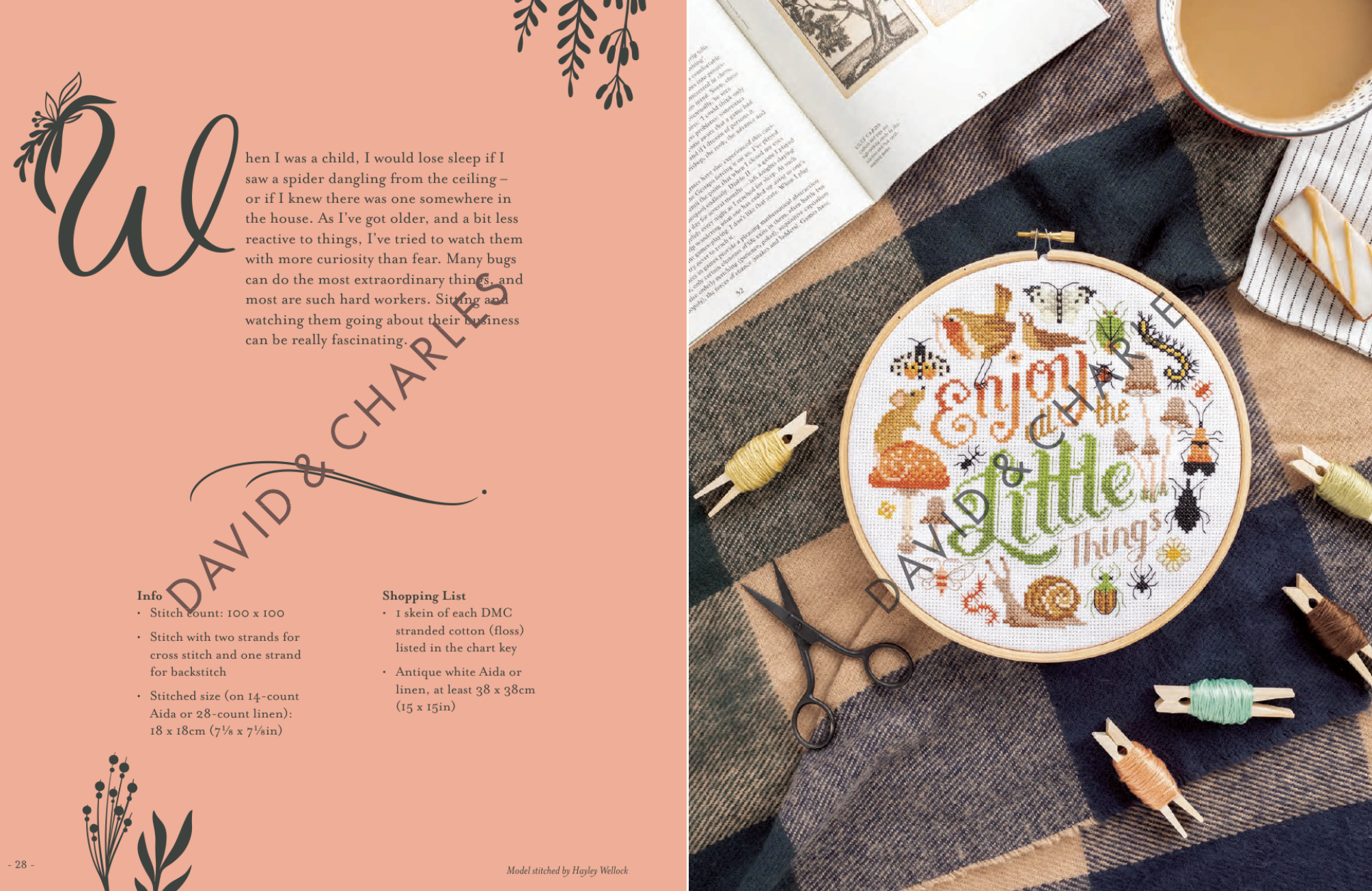 Cross Stitch for the Earth Cross Stitch Book | Emma Congdon #DC08653